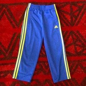 Adidas Blue and Green Classic Joggers